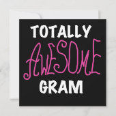 Totally Awesome Gram Pink Tshirts and Gifts (Front)