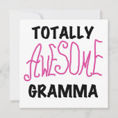 Totally Awesome Gramma Pink Tshirts Gifts (Front)