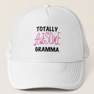 Totally Awesome Gramma Pink Tshirts Gifts Trucker Hat