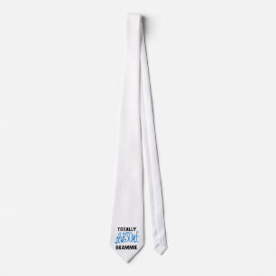 Totally Awesome Grammie Blue T-shirts Gifts Tie