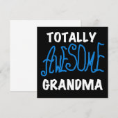 Totally Awesome Grandma Blue Tshirts and Gifts (Front/Back)