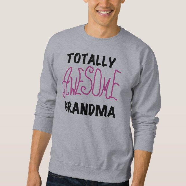 Totally Awesome Grandma - Pink Tshirts and Gifts (Front)