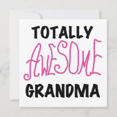 Totally Awesome Grandma - Pink Tshirts and Gifts (Front)