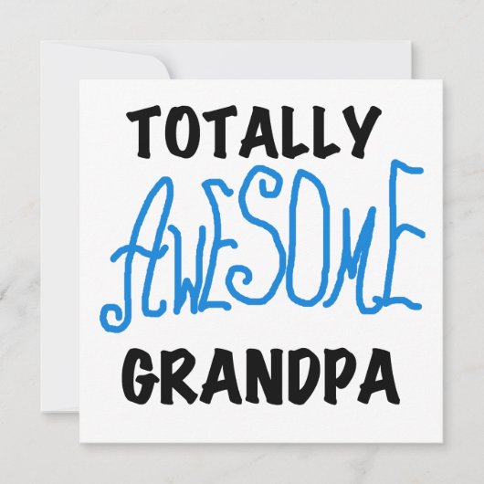 Totally Awesome Grandpa T-shirts and Gifts (Front)