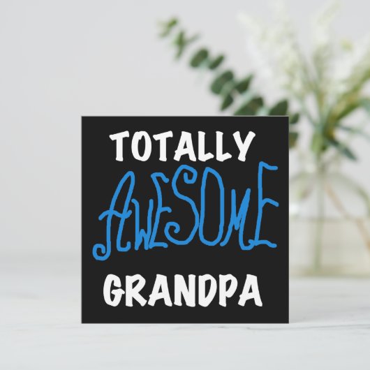 Totally Awesome Grandpa T-shirts and Gifts (Standing Front)