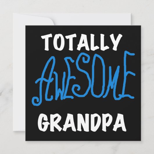 Totally Awesome Grandpa T-shirts and Gifts (Front)