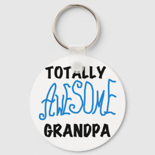 Totally Awesome Grandpa T-shirts and Gifts Keychain