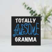 Totally Awesome Granma Blue T-shirts and Gifts (Standing Front)