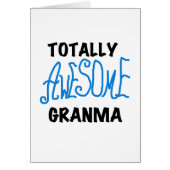 Totally Awesome Granma Blue Tshirts Gifts (Front)