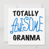 Totally Awesome Granma Blue Tshirts Gifts (Front)