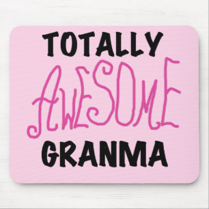 Totally Awesome Granma Pink Tshirts and Gifts Mouse Pad