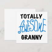 Totally Awesome Granny Blue Tshirts and Gifts (Front/Back)