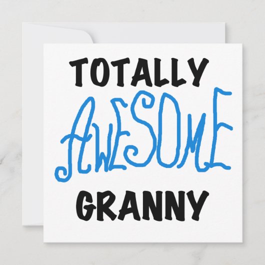 Totally Awesome Granny Blue Tshirts and Gifts (Front)
