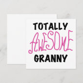 Totally Awesome Granny Pink Tshirts and GIfts (Front/Back)