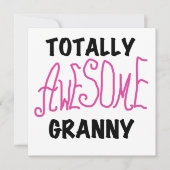 Totally Awesome Granny Pink Tshirts and GIfts (Front)
