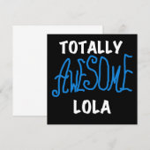 Totally Awesome Lola Blue Tshirts and Gifts (Front/Back)