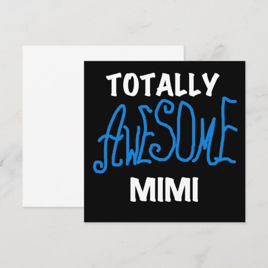 Totally Awesome Mimi Blue T-shirts and Gifts (Front/Back)