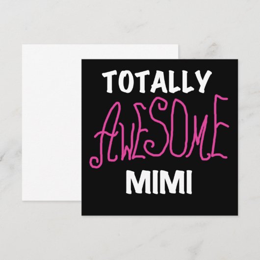 Totally Awesome Mimi Pink T-shirts and Gifts (Front/Back)