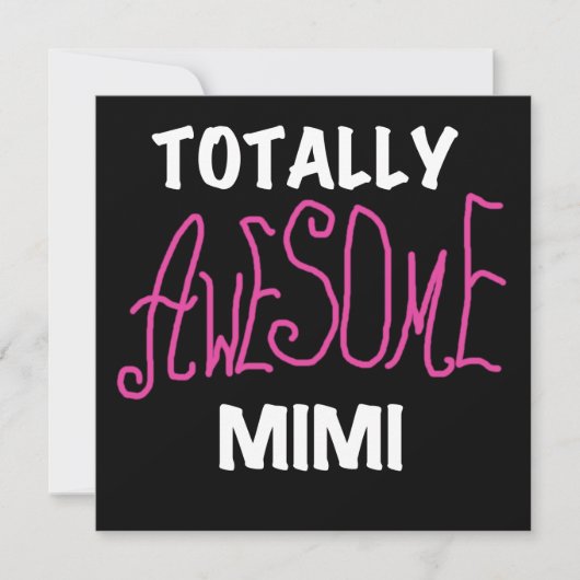 Totally Awesome Mimi Pink T-shirts and Gifts (Front)