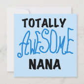 Totally Awesome Nana Blue T-shirts and Gifts (Front)