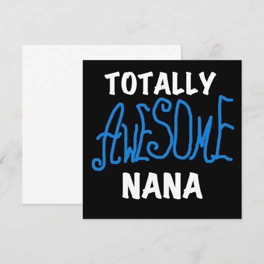 Totally Awesome Nana Blue T-shirts and Gifts (Front/Back)