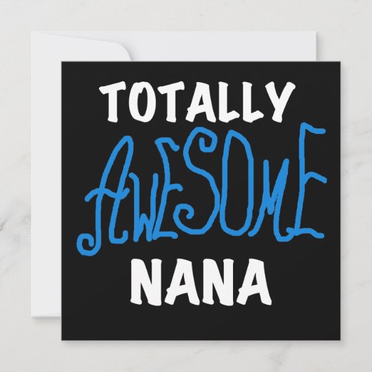 Totally Awesome Nana Blue T-shirts and Gifts (Front)