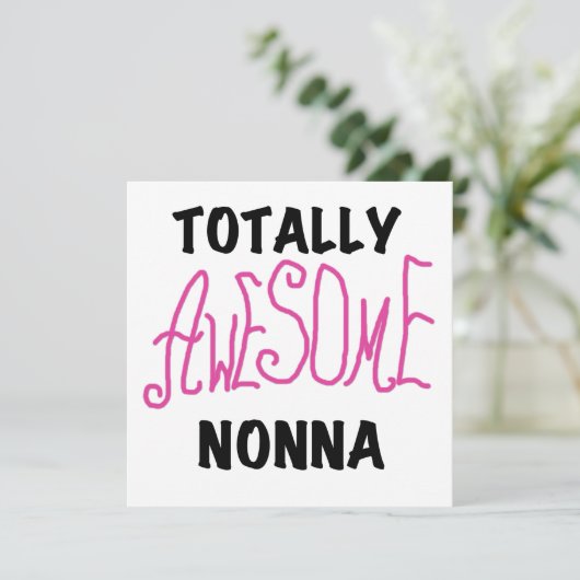 Totally Awesome Nonna Pink T-shirts and Gifts (Standing Front)