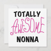 Totally Awesome Nonna Pink T-shirts and Gifts (Front)