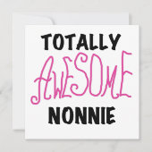 Totally Awesome Nonnie Pink Tshirts and Gifts (Front)