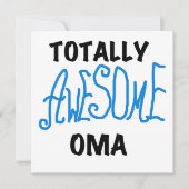 Totally Awesome Oma Blue T-shirts and Gifts (Front)