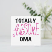 Totally Awesome Oma Pink T-shirts and Gifts (Standing Front)