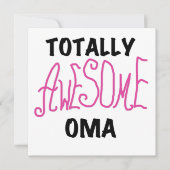 Totally Awesome Oma Pink T-shirts and Gifts (Front)