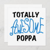 Totally Awesome Poppa Tshirts and Gifts (Front/Back)