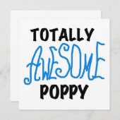 Totally Awesome Poppy T-shirts and GIfts (Front/Back)
