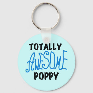 Totally Awesome Poppy T-shirts and GIfts Keychain