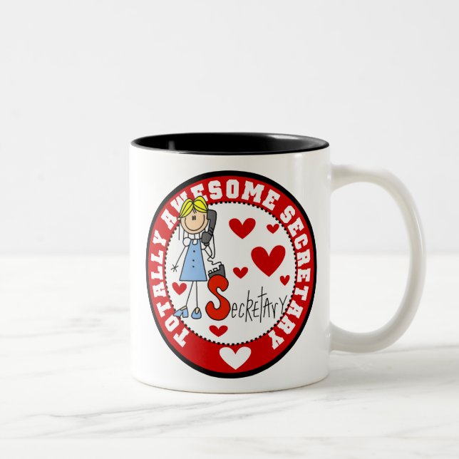 Totally Awesome Secretary Mug (Right)