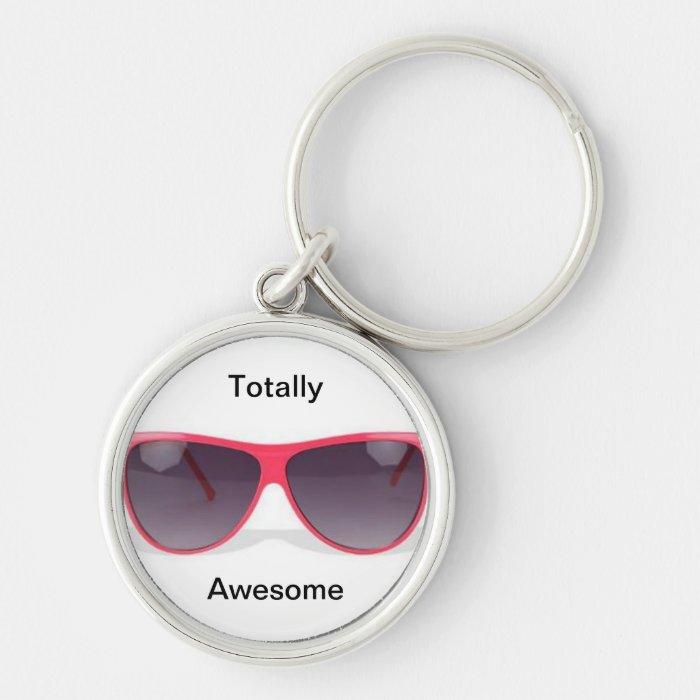 Totally Awesome Sunglasses Keychain