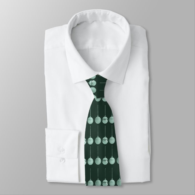 Totally Baubled Christmas Ornament Vector Design  Neck Tie (Tied)