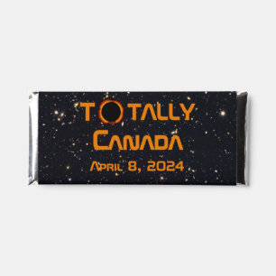 Totally Canada 2024 Solar Eclipse  Hershey Bar Favors