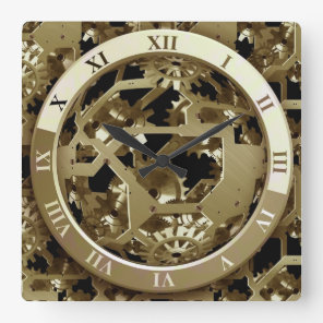 Totally Cool Transparent Clock Face