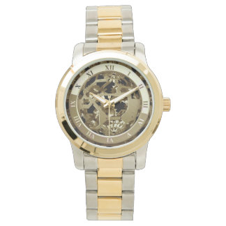 Totally Cool Transparent Clock Face Watch