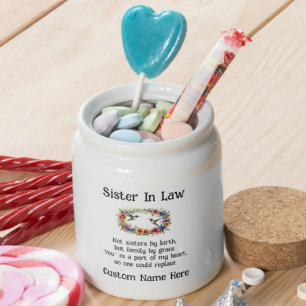 Totally Custom Sister In Law Cousin Etc Bestie Mug Candy Jar