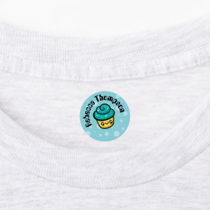 Totally Cute Doodles Cupcake Kids' Labels