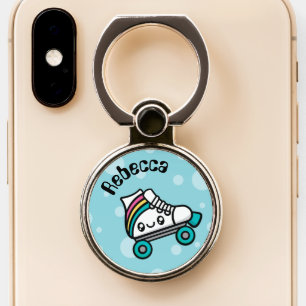 Totally Cute Doodles Roller Skate Phone Ring Stand
