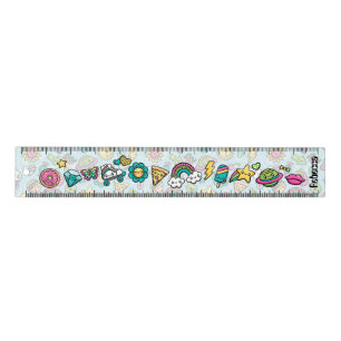 Totally Cute Doodles Ruler