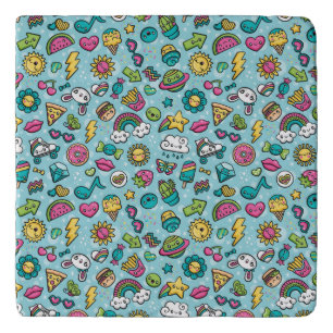 Totally Cute Doodles trivet
