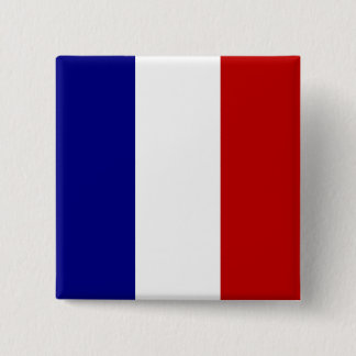 Totally French Flag Pinback Button