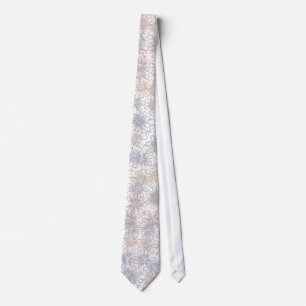 Totally fun flowers neck tie