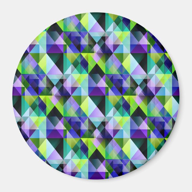 Totally  Geometric..... Magnet (Front)