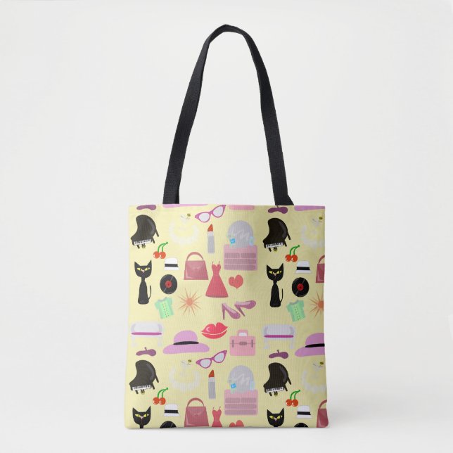 Totally Glam Style Tote Bag (Front)